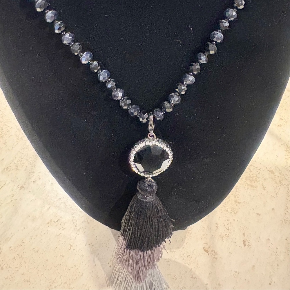 Vintage Premier Designs Tassle Necklace